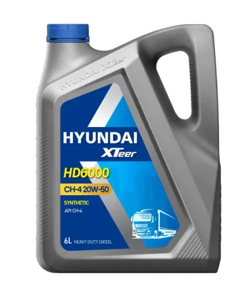 Hyundai Xteer 6000 20w50 6l