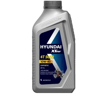 Hyundai XTeer 4T 5000 10W-40 1 Ltr. Synthetic