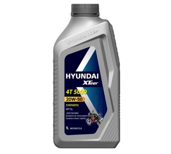 Hyundai XTeer 4T 5000 20W-50 1 Ltr. Synthetic