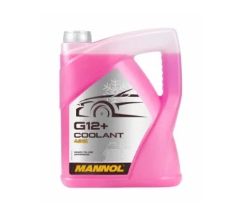 MANNOL G12+ Coolant 4212 5-Liter (Red)