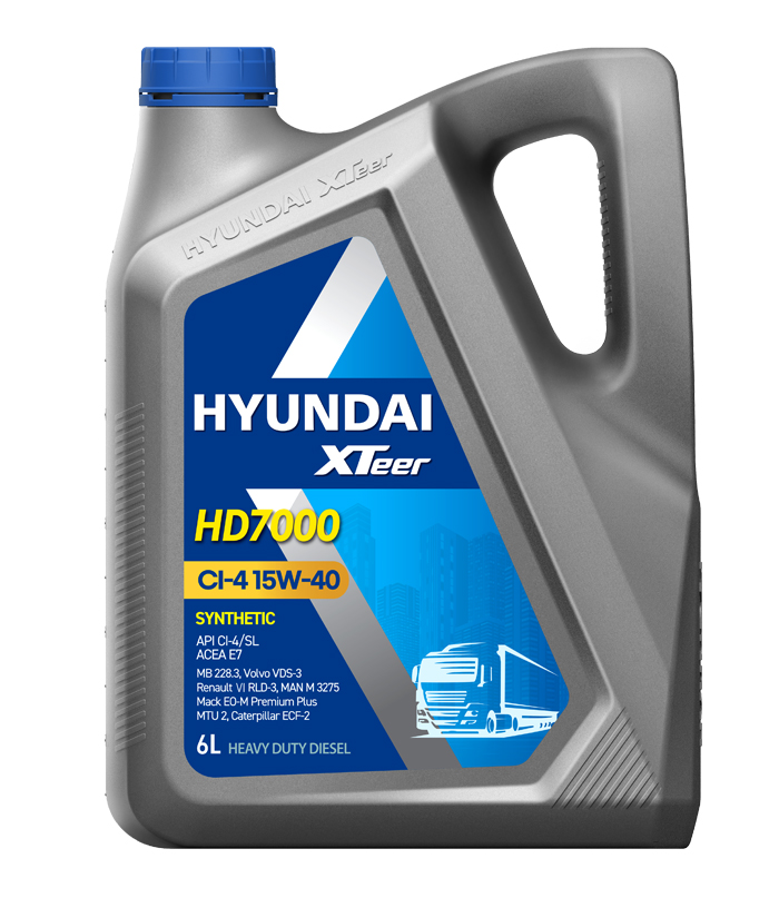 XTeer HD7000 CI-4 15W-40_6L-Syn