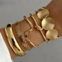 5 pieces bracelet (gold)