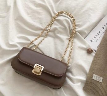 Vintage Chain Bag (Chocolate)