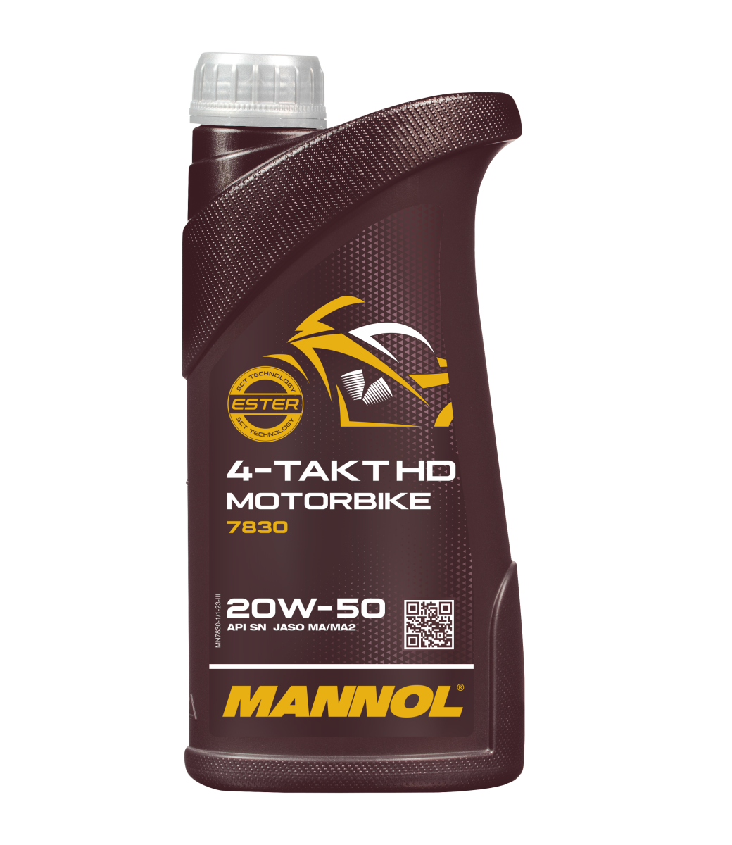 MANNOL 4-Takt Motorbike HD 20W-50 7830 1 L